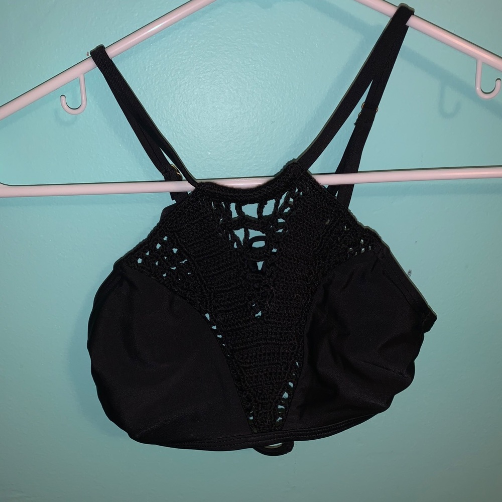 black bathing suit